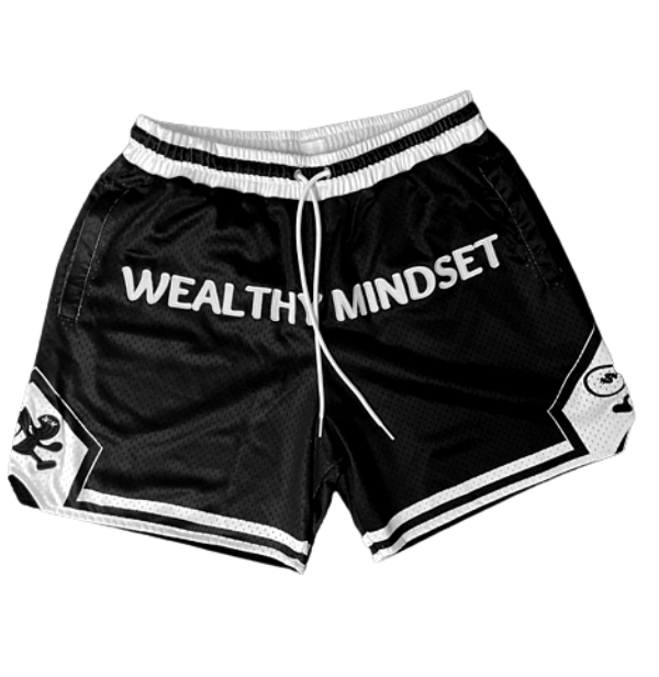 These unisex black mesh shorts are made for comfort and to be versatile. They are perfect for playing sports or to rock on a chill day. It is made with premium materials featuring a high quality print of our brand name in the front and signature logo on the both sides of the shorts.
