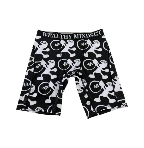 Upgrade your underwear with these printed boxers featuring an elastic waistband with our brand name on the front and back and signature logo printed all over.