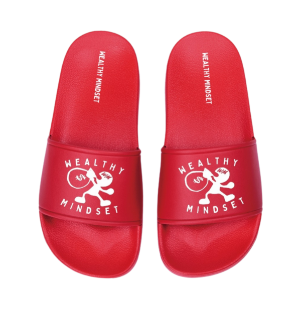 Once you put on these blue men slides you will never want to take them off. These slides are soft and comfortable to wear indoors or outdoors. It has our brand name printed on the sole and on the strap combined with our signature logo.