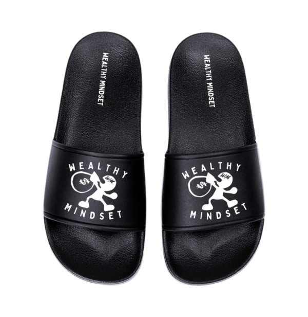 Once you put on these black women slides you will never want to take them off. These slides are soft and comfortable to wear indoors or outdoors. It has our brand name printed on the sole and on the strap combined with our signature logo.