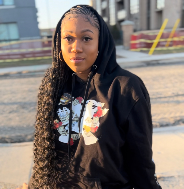 This unisex black hoodie screams the wealthy lifestyle without saying a word. It is a tri-tech pullover hoodie made with premium materials and high quality print of our signature logo in the front and brand name on the left sleeve.